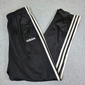 Adidas Track Pants Kids‎ Size Large BlackWhite 3 Stripe Athletic Soccer Training